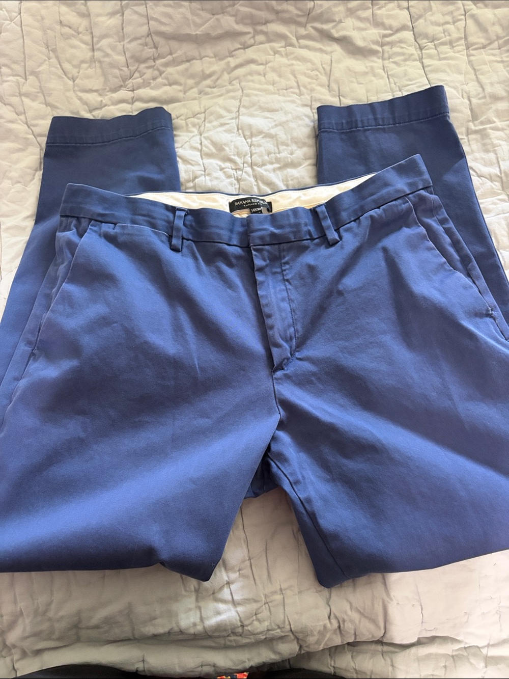 Banana Republic Men’s Royal Blue Chino Pants